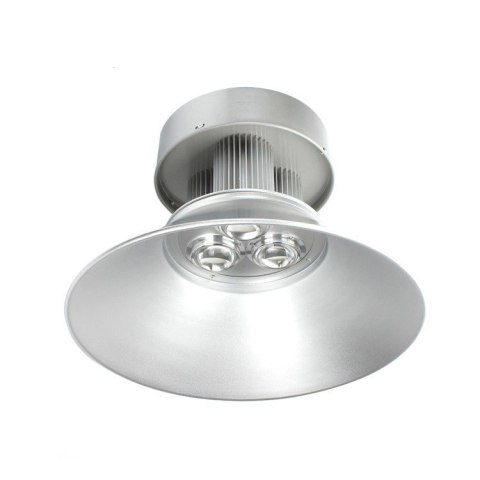 Lampa magazynowa LED srebrna 120W 5000K 12000lm kąt świecenia 120°