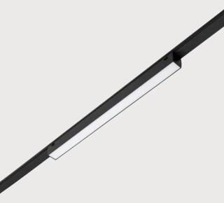 Lampa magnetyczna LED 40W 4000K szynowa liniowa czarna 48V