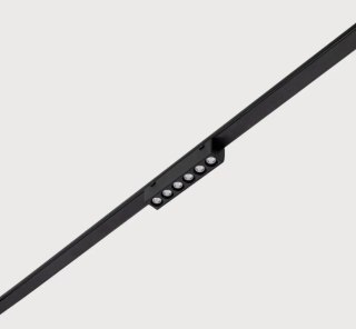 Lampa magnetyczna LED 6W 4000K szynowa liniowa czarna 48V