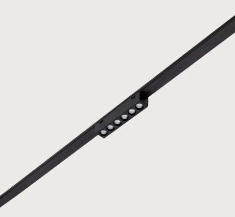 Lampa magnetyczna LED 6W 6000K szynowa liniowa czarna 48V