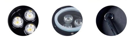 Lampa najazdowa dogruntowa 12W multicolor 1200lm kąt świecenia 30° IP65