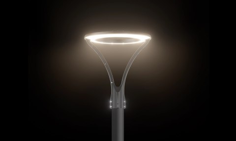 Lampa parkowa latarania uliczna LED 100W 5000K 9000lm