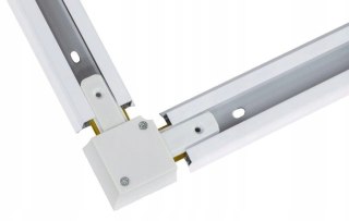 Łącznik 1 fazowy 3,5 cm biały do listwy szynowej