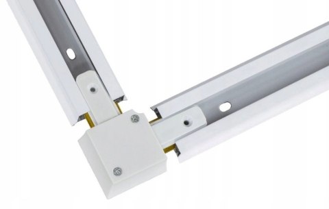 Łącznik 1 fazowy 3,5 cm biały do listwy szynowej