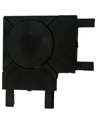 Łącznik do szynoprzewodu magnetycznego 1F natynkowego Ultra Slim czarny 90°