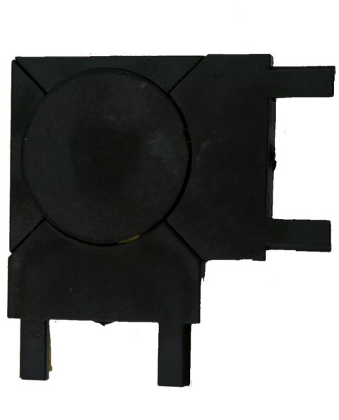 Łącznik do szynoprzewodu magnetycznego 1F natynkowego Ultra Slim czarny 90°