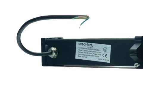 Lampa Wall washer naświetlacz liniowy 12W 1200lm° IP65 kąt świecenia 30° 4000-4300K