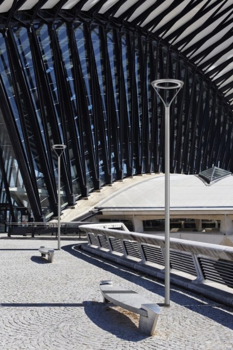 Lampa parkowa latarania uliczna LED 100W 5000K 9000lm