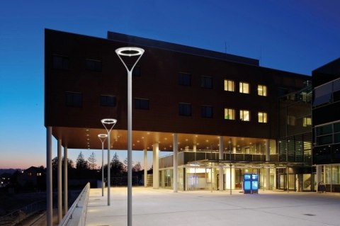 Lampa parkowa latarania uliczna LED 100W 5000K 9000lm