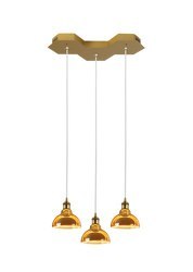 Lampa sufitowa LED wisząca nowoczesna ciepła barwa 9W 2200K