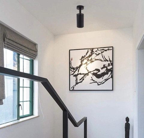 Lampa sufitowa kinkiet SPOT oprawa LED Czarna E27