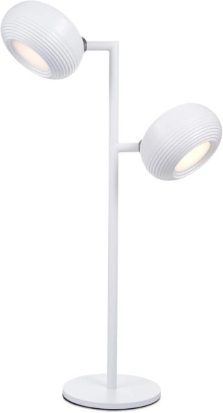 Lampka LED biurkowa kinkiet magnetyczna bezprzewodowa 3w1 biała 10W USB