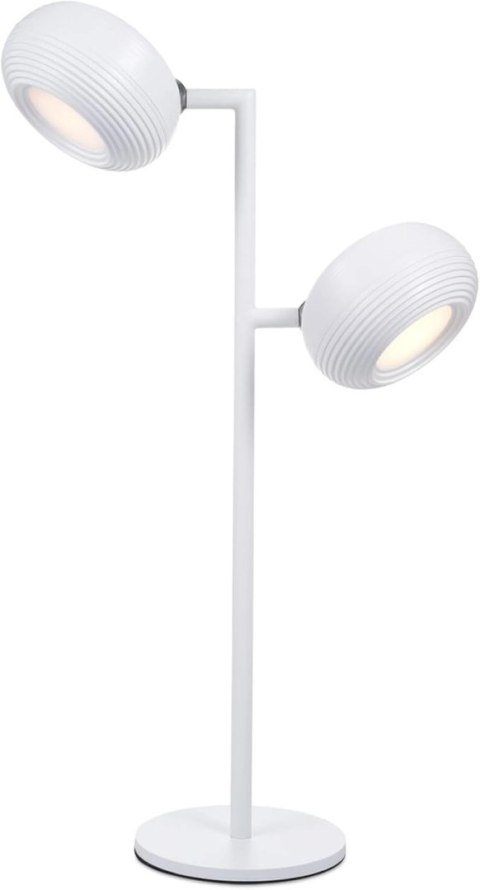 Lampka LED biurkowa kinkiet magnetyczna bezprzewodowa 3w1 biała 10W USB