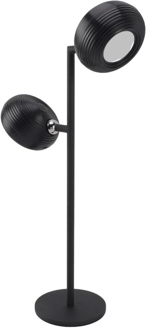 Lampka LED biurkowa kinkiet magnetyczna bezprzewodowa 3w1 czarna 10W USB