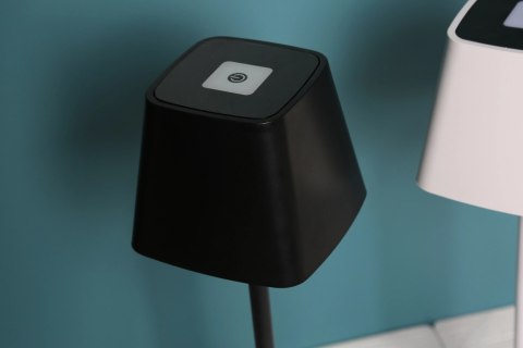 Lampka LED dotykowa biurkowa nocna stołowa czarna USB 5W
