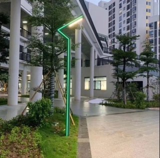 Latarnia uliczna lampa parkowa LED 30W 5500-6000K 3m