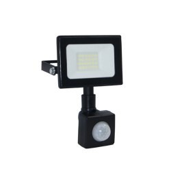 Naświetlacz halogen LED z czujnikiem PIR 30W 4000K 2100lm IP65 slim