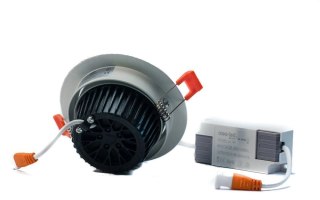 Oczko oprawa sufitowa plafon wpuszczany podtynkowy Downlight COB 10W 4000K 1200lm 230V