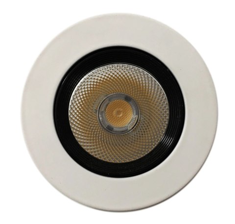 Oczko oprawa sufitowa plafon wpuszczany podtynkowy Downlight COB 12W 4000K 1200lm 230V