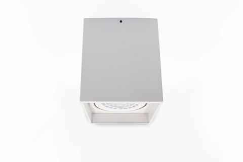 Oprawa sufitowa natynkowa CUBE biała kwadratowa
