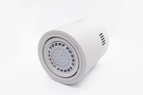 Oprawa sufitowa natynkowa CUBE biała okrągła