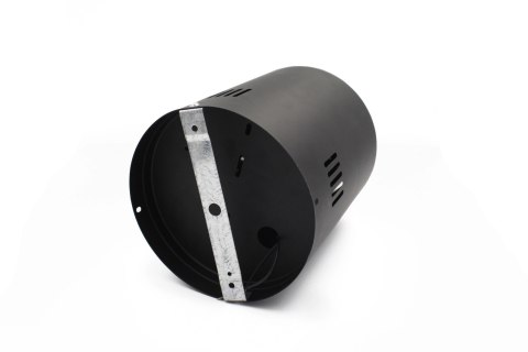 Oprawa sufitowa natynkowa CUBE czarna okrągła