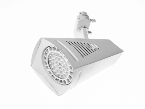 Oprawa szynowa 1 fazowa biała na żarówkę PAR30