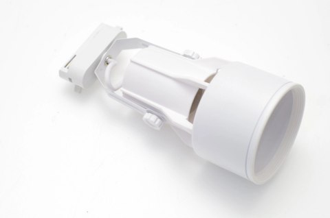 Oprawa szynowa 1 fazowa biała na żarówkę PAR30