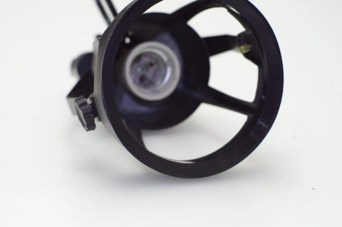 Oprawa szynowa 1 fazowa czarna na żarówkę PAR30