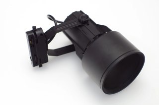 Oprawa szynowa 1 fazowa czarna na żarówkę PAR30