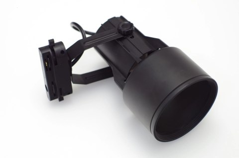 Oprawa szynowa 1 fazowa czarna na żarówkę PAR30