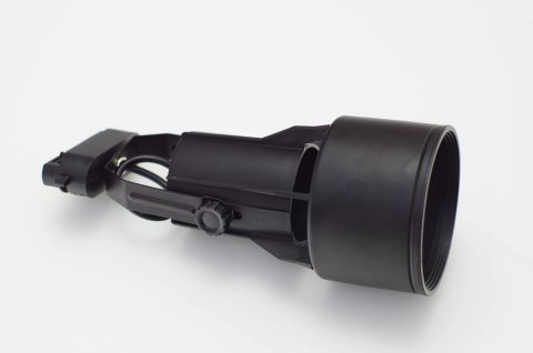 Oprawa szynowa 1 fazowa czarna na żarówkę PAR30