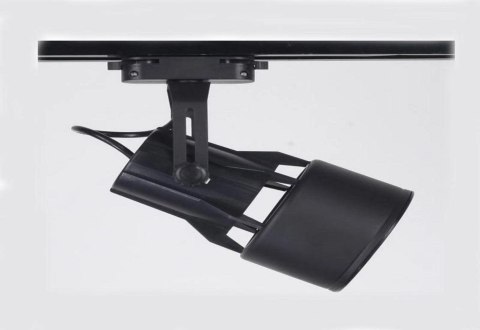 Oprawa szynowa 1 fazowa czarna na żarówkę PAR30