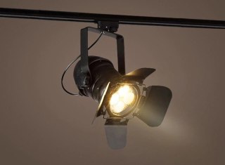 Oprawa szynowa sceniczna 1 fazowa biała na żarówkę PAR30