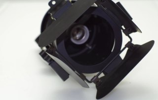 Oprawa szynowa sceniczna 1 fazowa czarna na żarówkę PAR30