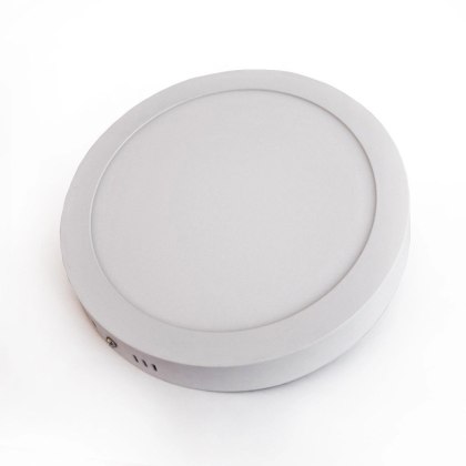 Panel natynkowy okrągły led plafon ledowy 22cm 18W 4000K 1750lm kąt świecenia 120° solidny mocny