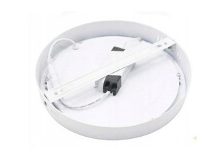 Panel natynkowy okrągły led plafon ledowy 22cm 18W 4000K 1750lm kąt świecenia 120° solidny mocny