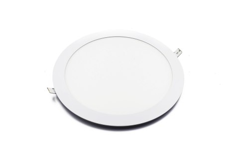 Panel podtynkowy kwadratowy plafon na sufit sufitowy niemrugający LED 22cm 18W 6000K 1750lm kąt świecenia 120° mocny solidny