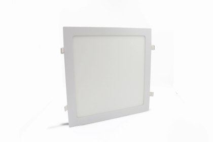 Panel podtynkowy kwadratowy niemrugający plafon na sufit led biały 30x30 24W 6000K kąt świecenia 120°