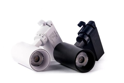 Reflektor LED lampa szynowa biała 10W 1 fazowa 3000K 1000lm kąt świecenia 30°