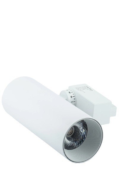 Reflektor LED lampa szynowa biała 20W 1 fazowa 3000K 1800lm kąt świecenia 30°