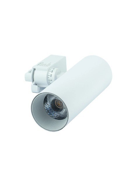 Reflektor LED lampa szynowa biała 20W 1 fazowa 6000K 1800lm kąt świecenia 30°