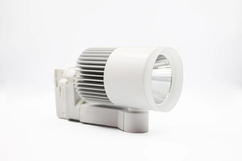 Reflektor LED lampa szynowa biała 30W 3 fazowa 4500K 3500lm kąt świecenia 30°
