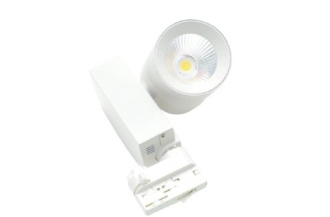 Reflektor LED lampa szynowa biała 35W 3 fazowa 3000K 4200lm kąt świecenia 35°