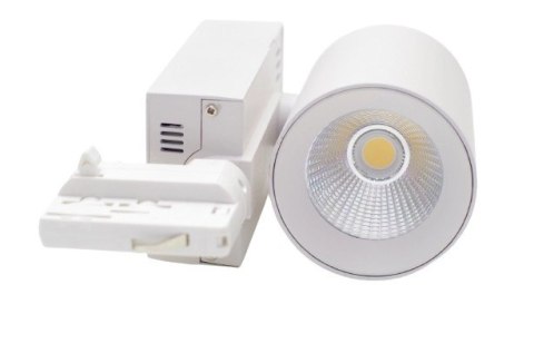 Reflektor LED lampa szynowa biała 35W 3 fazowa 3000K 4200lm kąt świecenia 35°