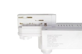 Reflektor LED lampa szynowa biała 35W 3 fazowa 4000K 4400lm kąt świecenia 15-60°