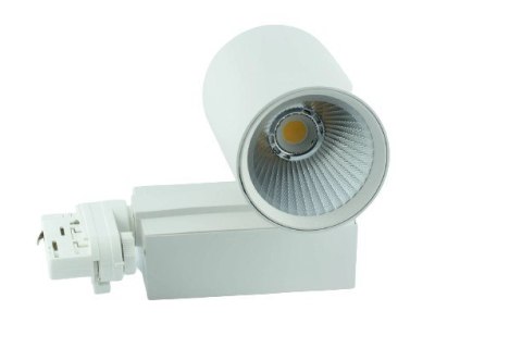 Reflektor LED lampa szynowa biała 35W 3 fazowa 4500K 3500lm kąt świecenia 35°