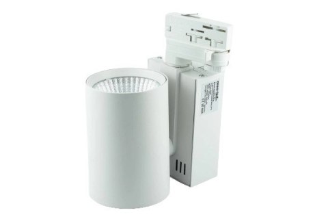 Reflektor LED lampa szynowa biała 35W 3 fazowa 4500K 3500lm kąt świecenia 35°
