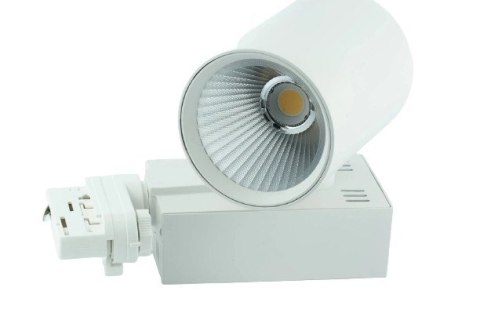 Reflektor LED lampa szynowa biała 35W 3 fazowa 4500K 3500lm kąt świecenia 35°
