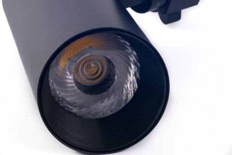 Reflektor LED lampa szynowa czarna 10W 1 fazowa 4000K 1000lm kąt świecenia 30°